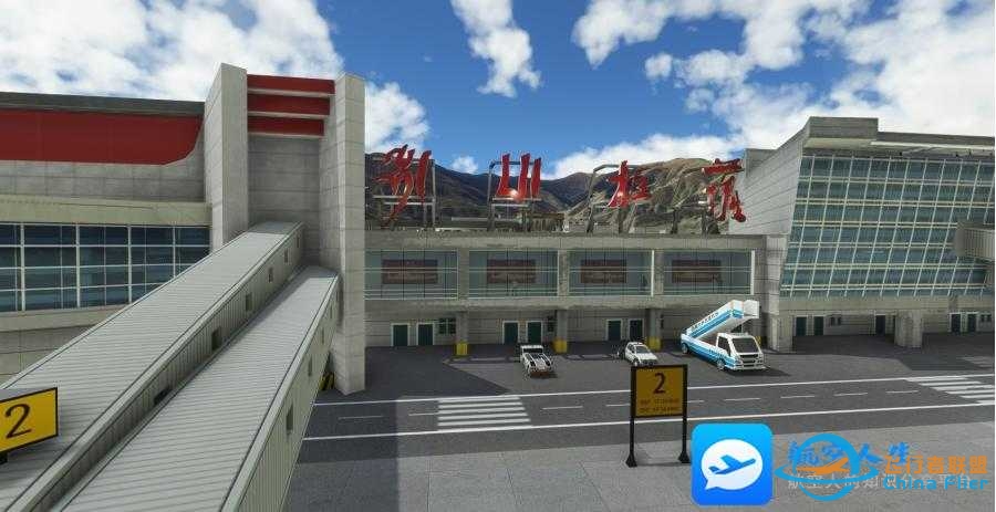 MSFS2020 西藏拉萨机场城市地景发布！-2210 