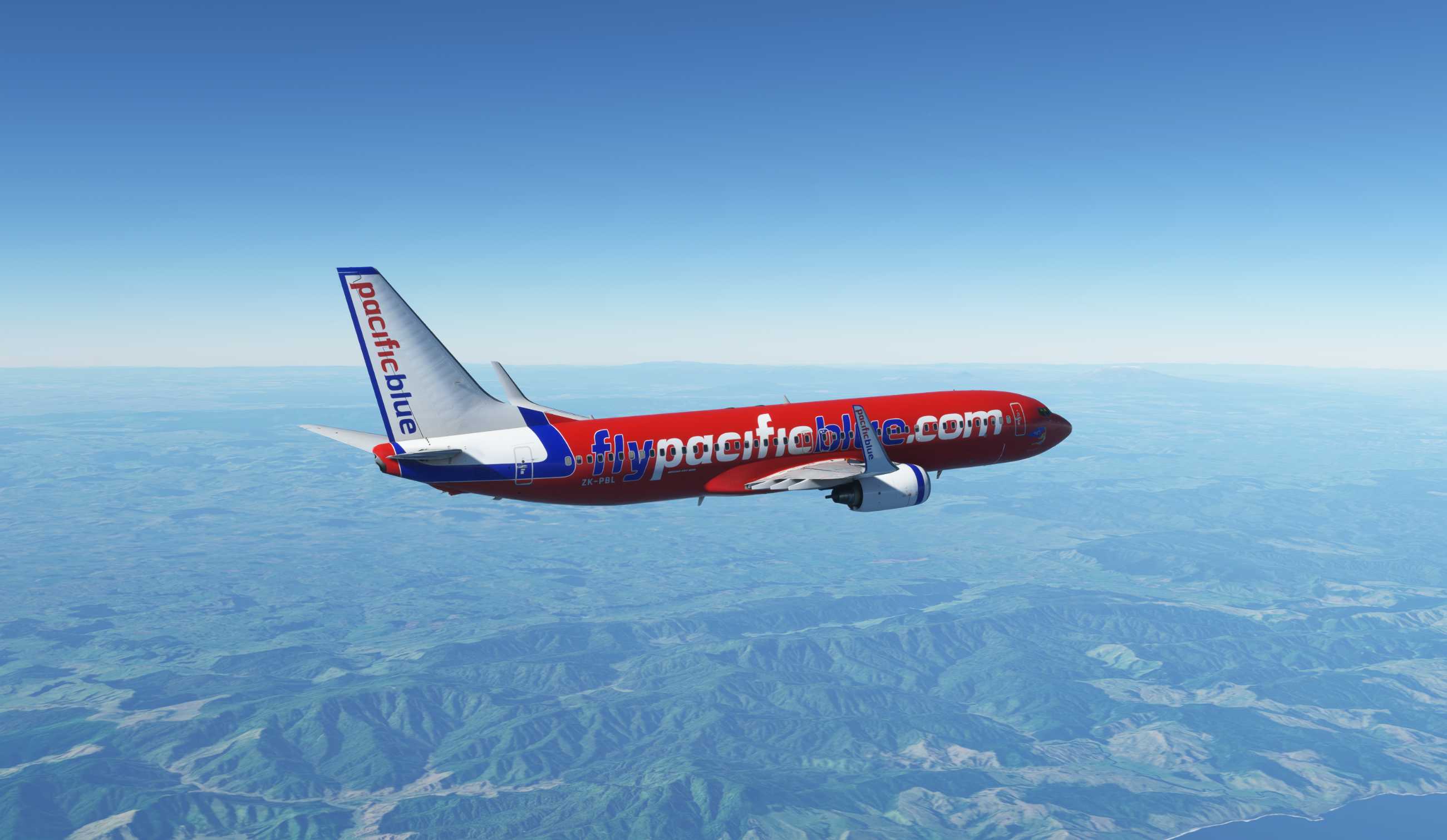 【MSFS】737-800 NZAA-NZWN-2926 