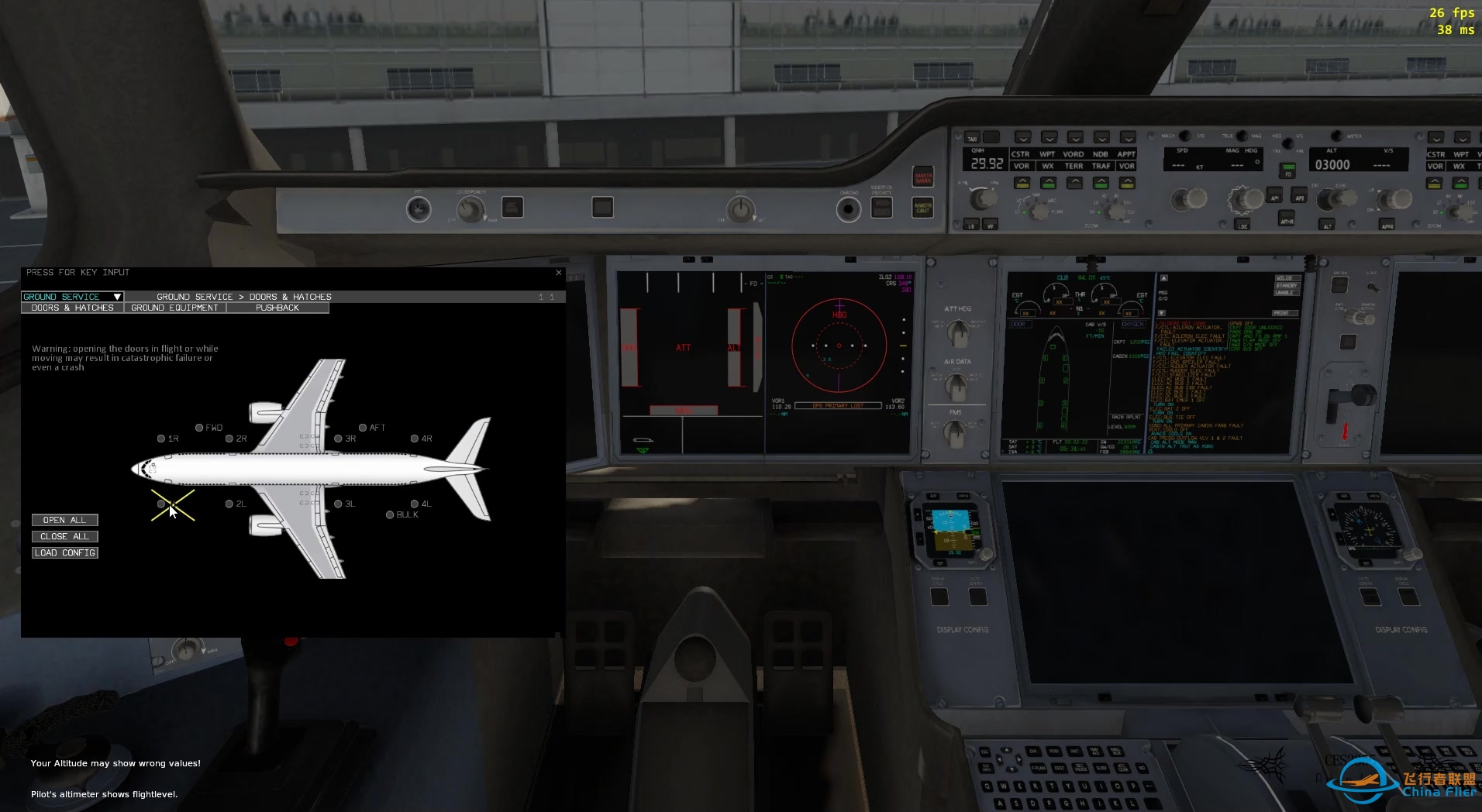 Xplane11 A350 冷舱启动 航路设置-16 