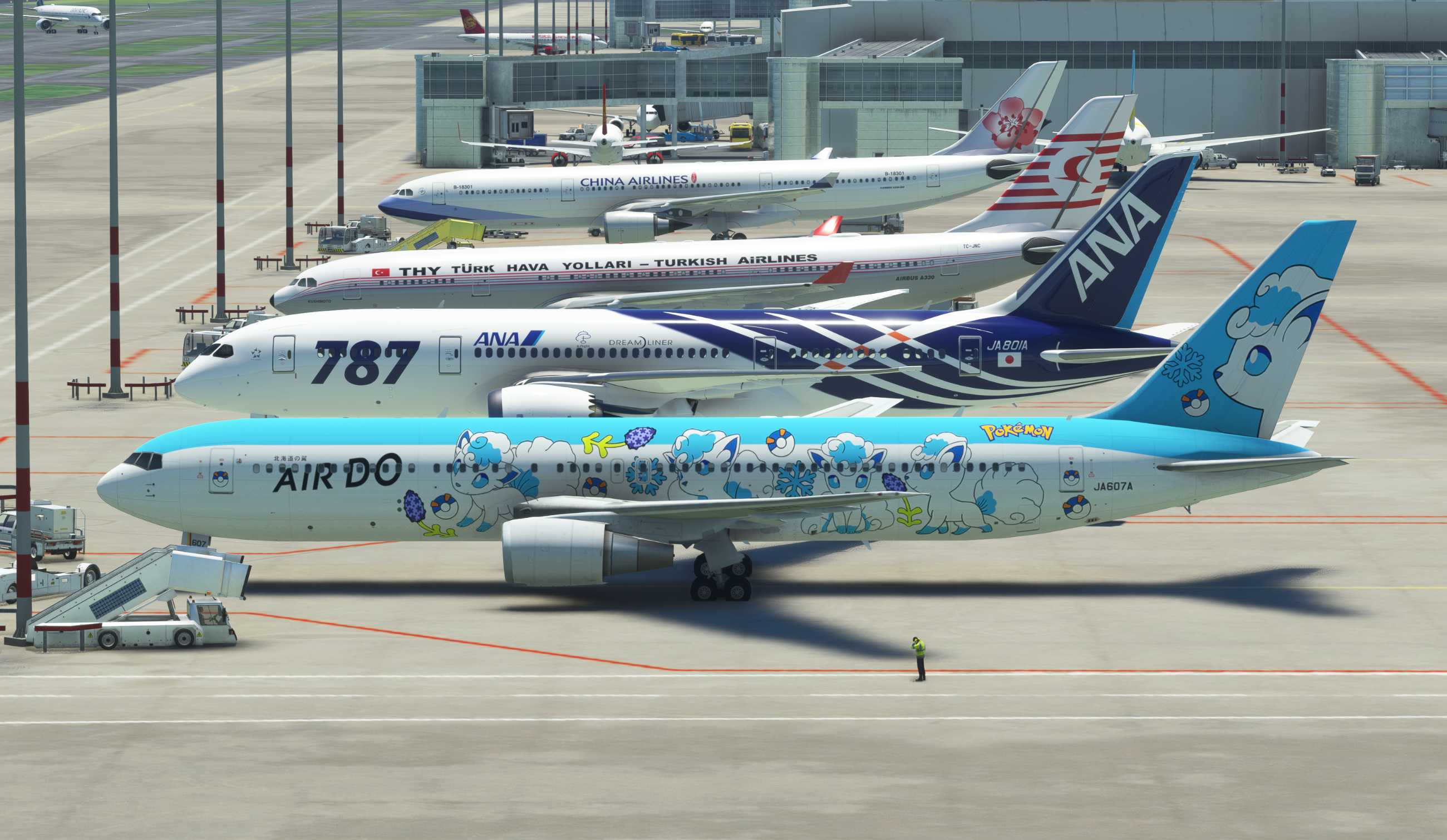 【MSFS】787-8 RJBB-RJTT-1045 