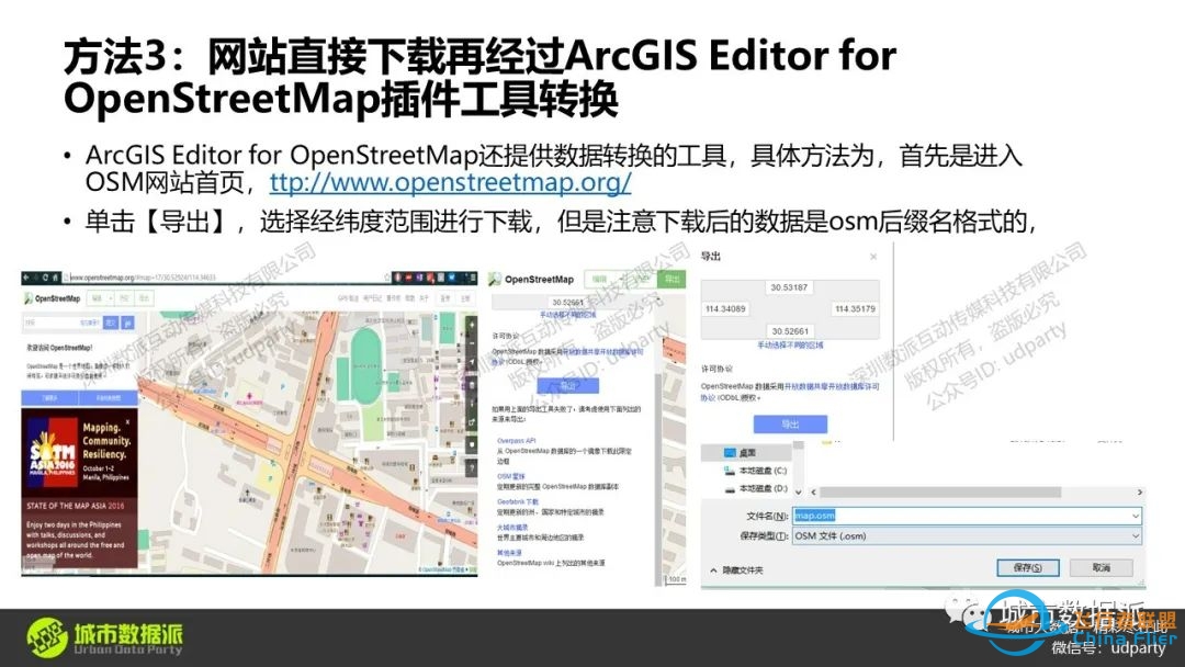 【21】《OpenStreetMap矢量地图数据的获取与应用》丨城市数据派-2958 