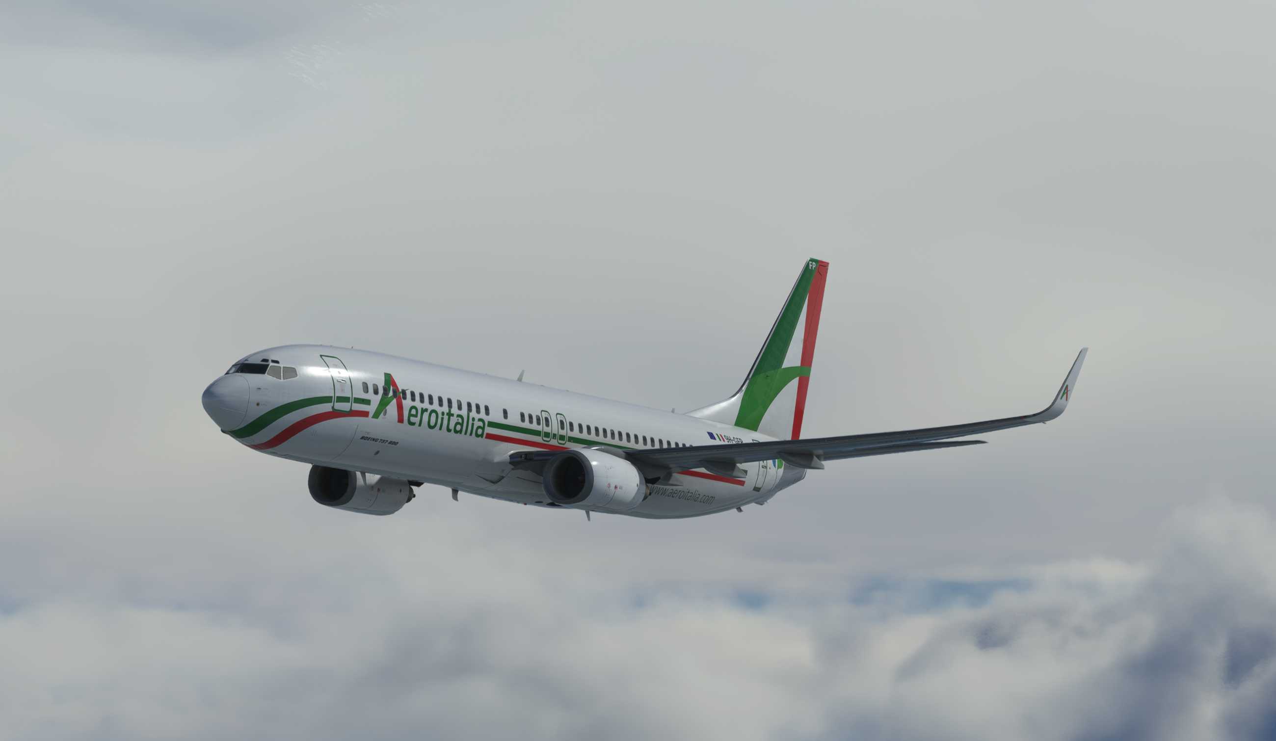 【MSFS】737-800 LSZH-LIMZ-5686 