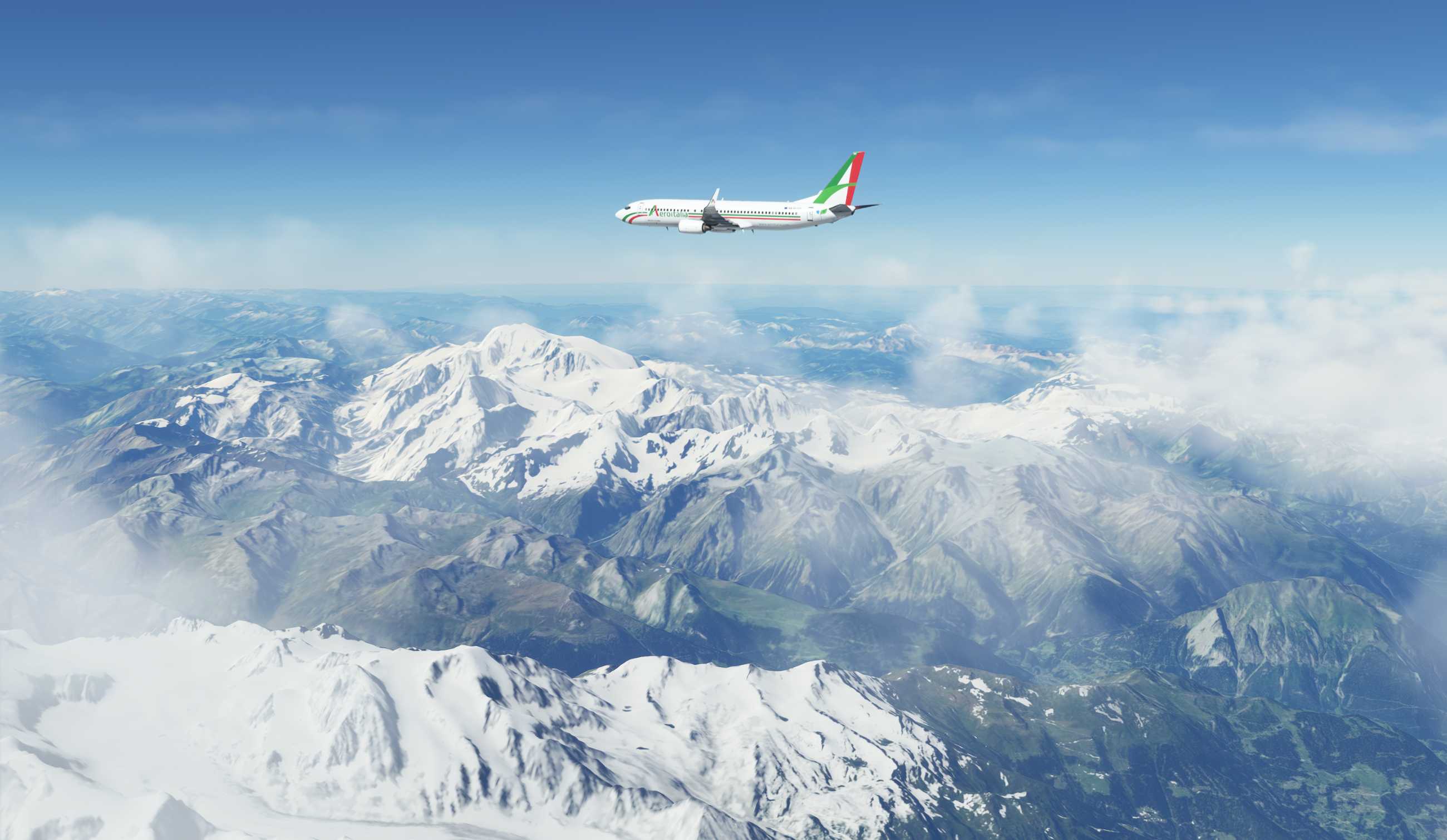 【MSFS】737-800 LSZH-LIMZ-6230 