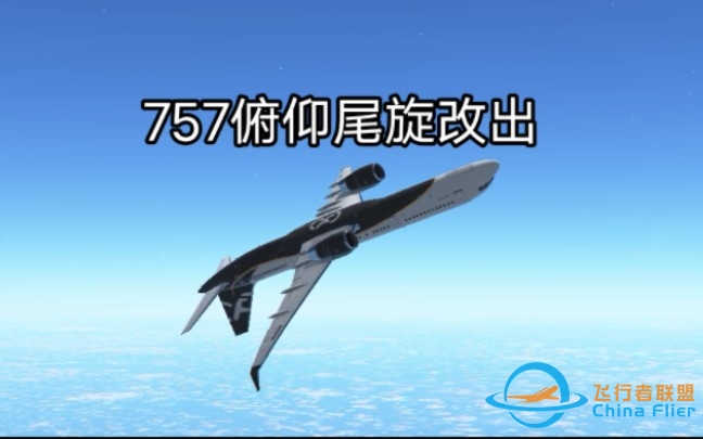 ［Infinite Flight］757俯仰尾旋改出-6536 