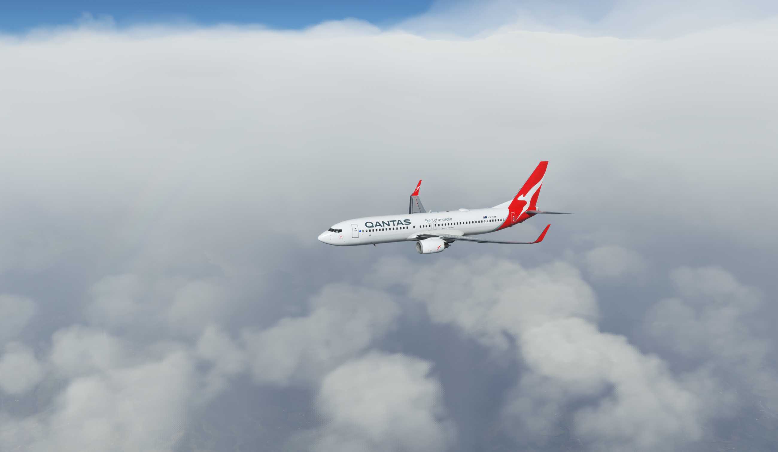 【MSFS】737-800 YSSY-YBCG-48 
