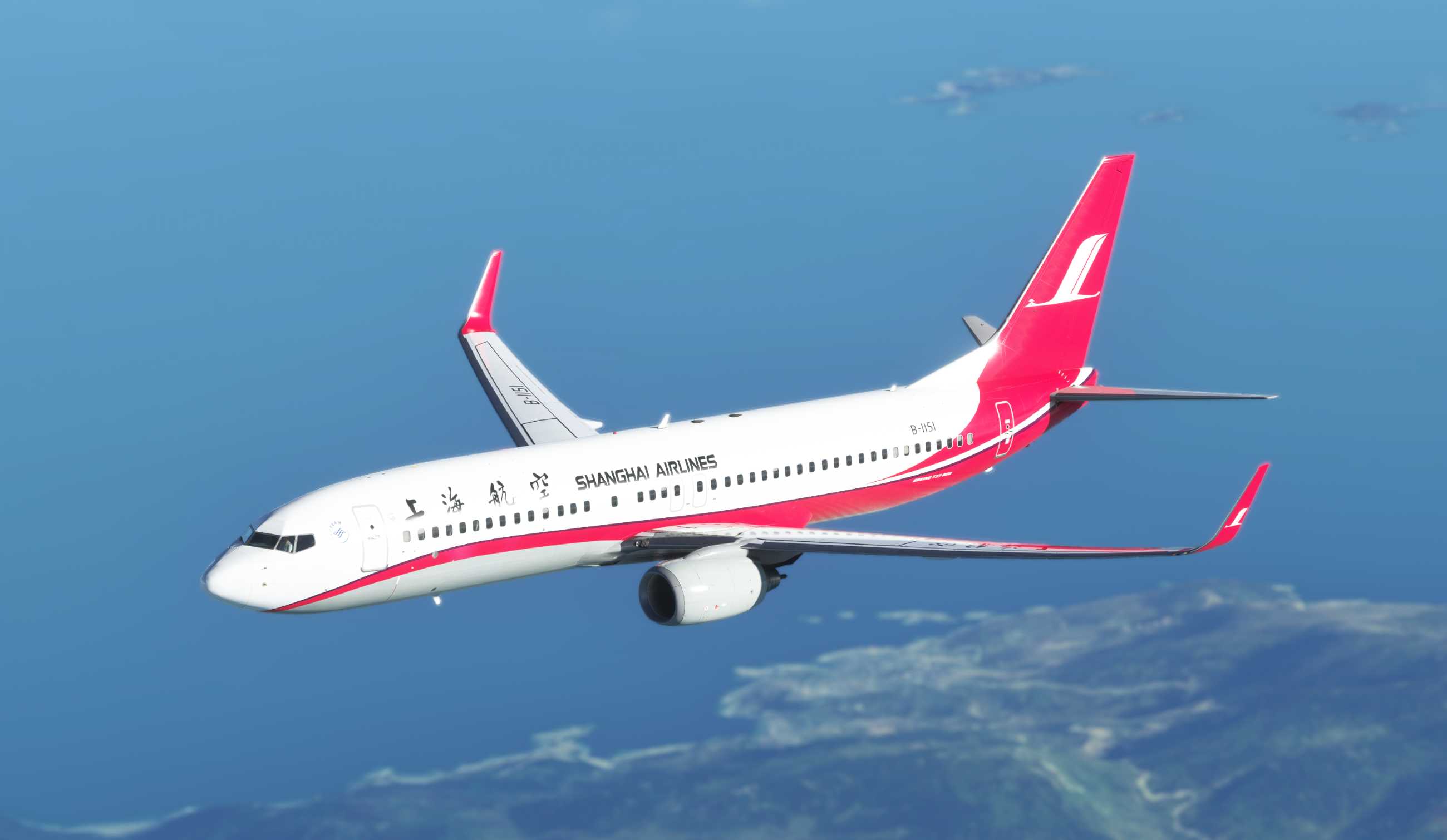 【MSFS】737-800 ZSFZ-ZSSS-4444 
