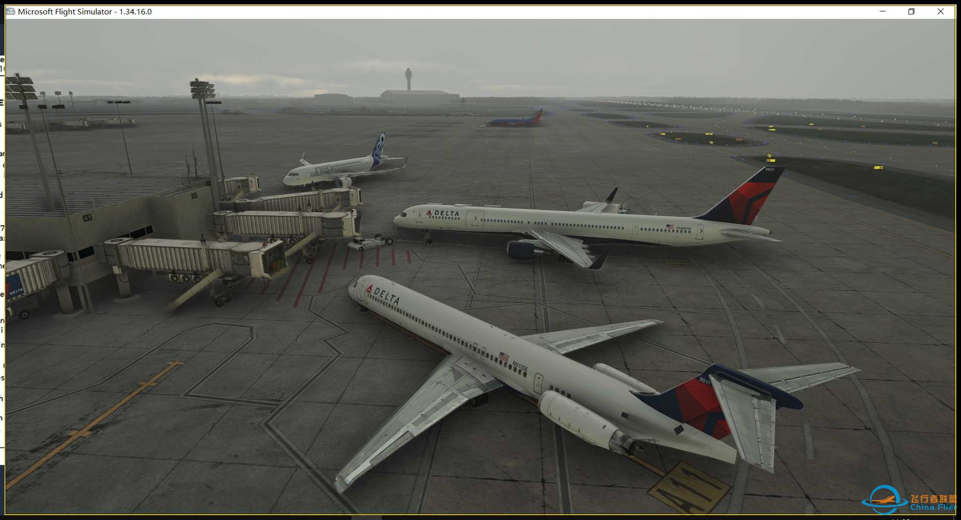 KATL-KCLT AM FLIGHT-735 