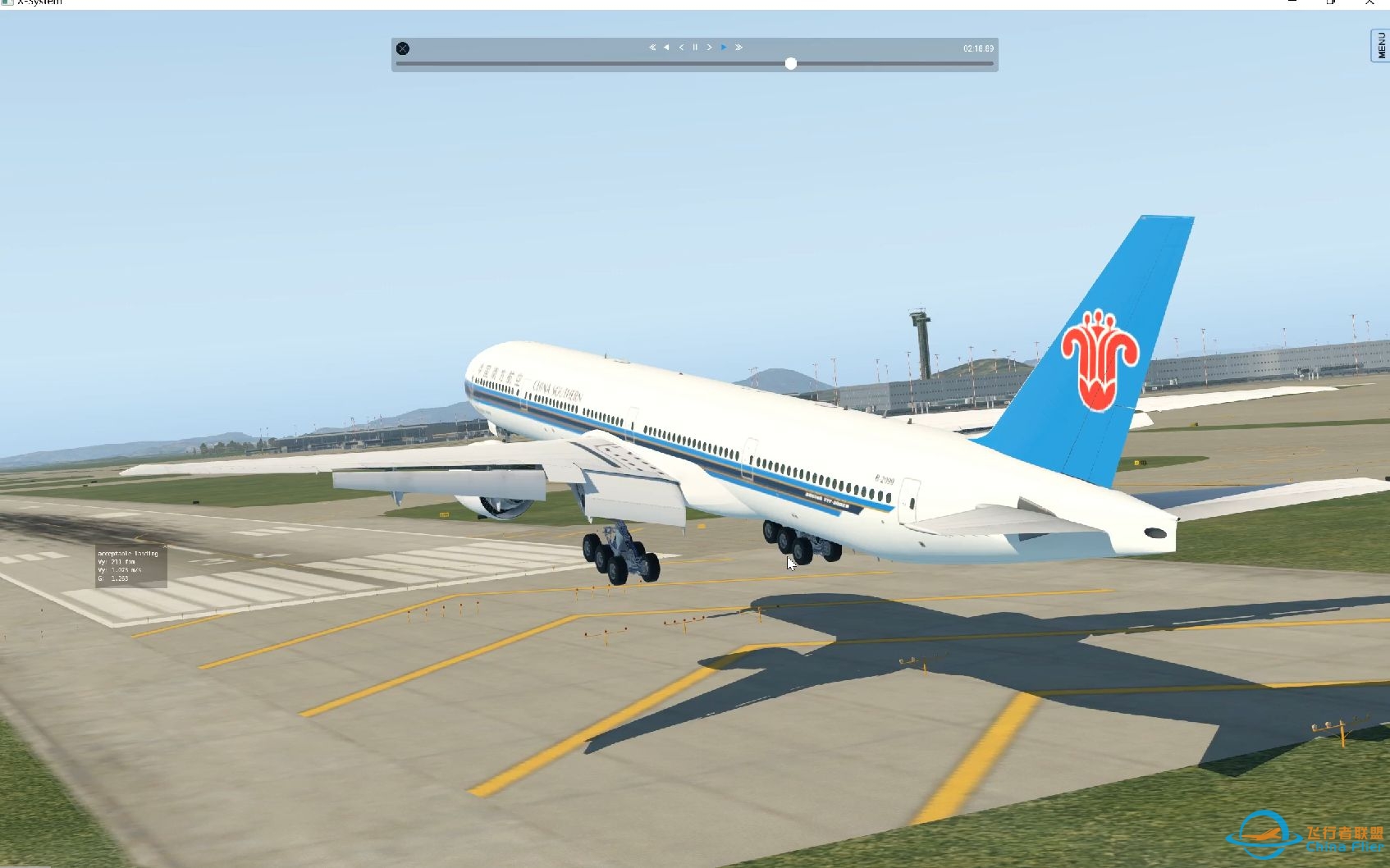 【X-plane11】苦练基本功的一天-806 