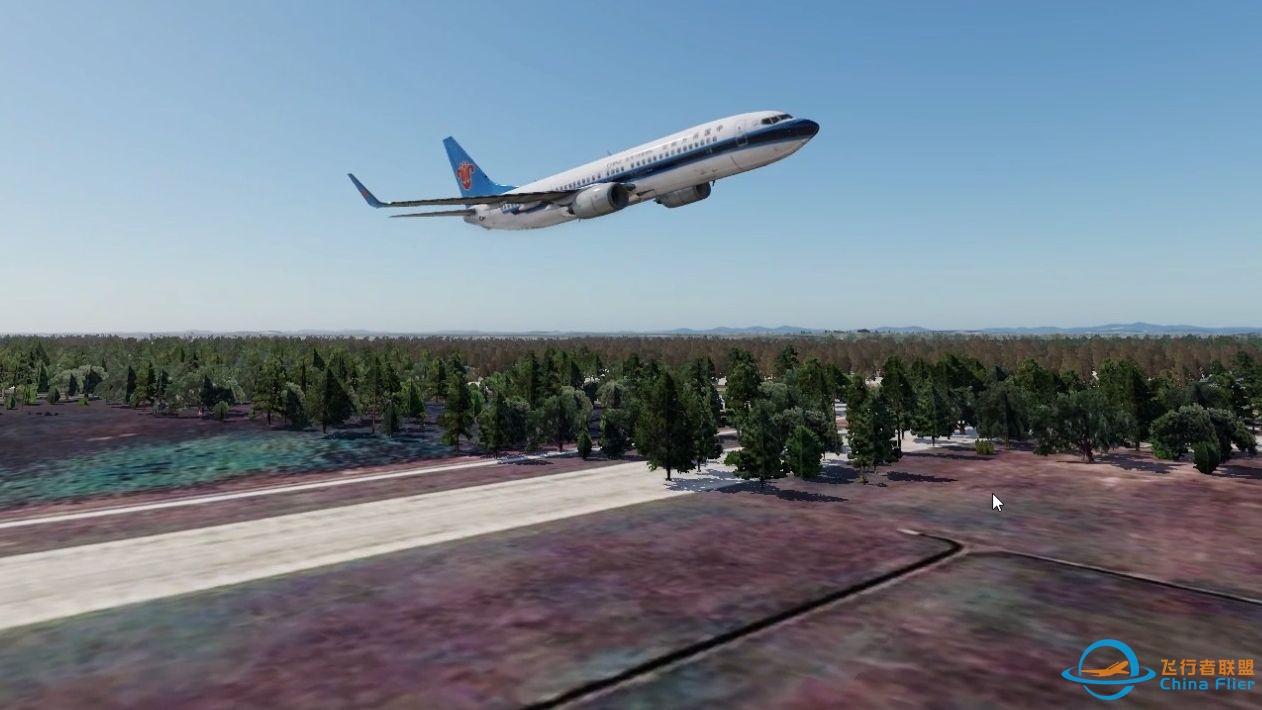 【XPLANE12】我居然让波音737飞机原地起飞了？？！！-3285 