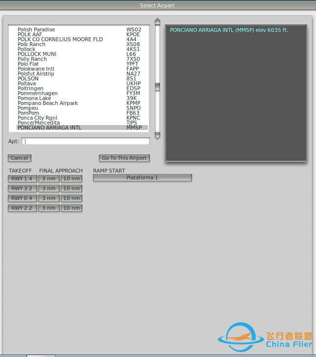 xplane10怎么选择降落的机场-907 
