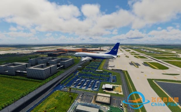 [Xplane12]波音737降落北京大兴国际机场-9420 