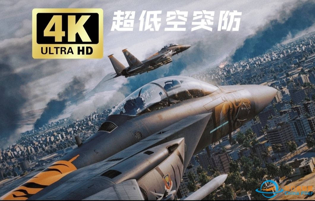 DCS World 史诗级大战役  极致震撼的战机编队突防-1528 