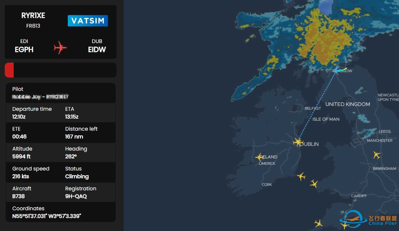 vRYR THE GRAND TOUR LEG3 EGPH-EIDW-9239 