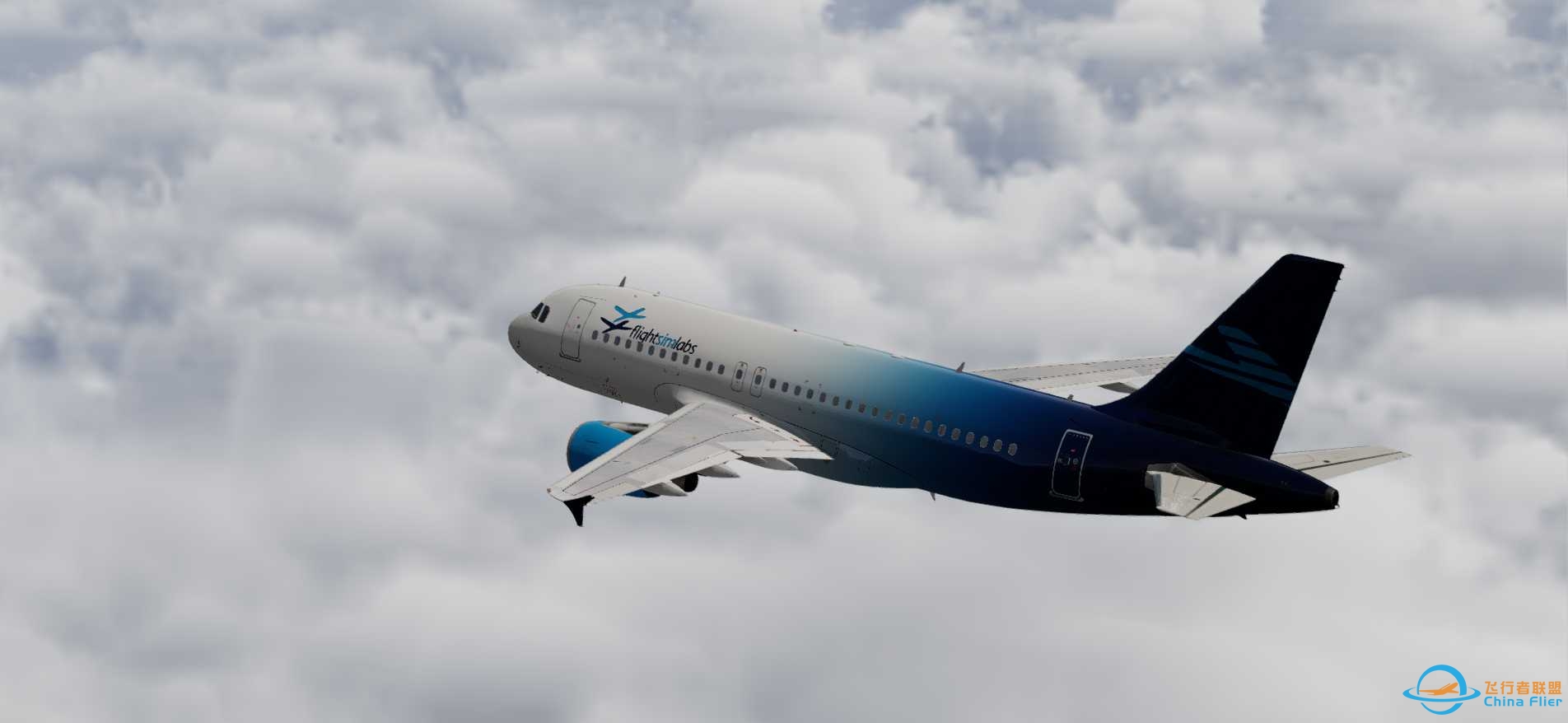 P3D V5 几张A319美图-1587 