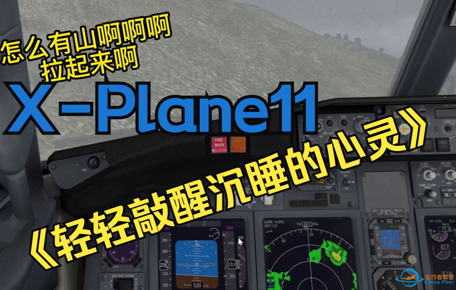 【X-Plane11】《轻轻敲醒沉睡的心灵》-6041 