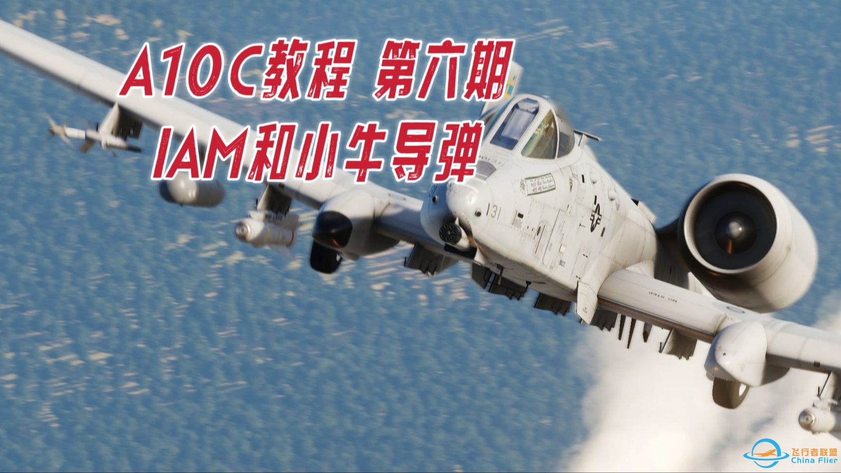 【DCS WORLD A10C教程】第六期 IAM惯性制导弹药和小牛导弹-1763 