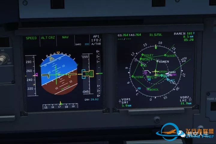 飞机是怎样在降落的时候对准跑道的?-1502 