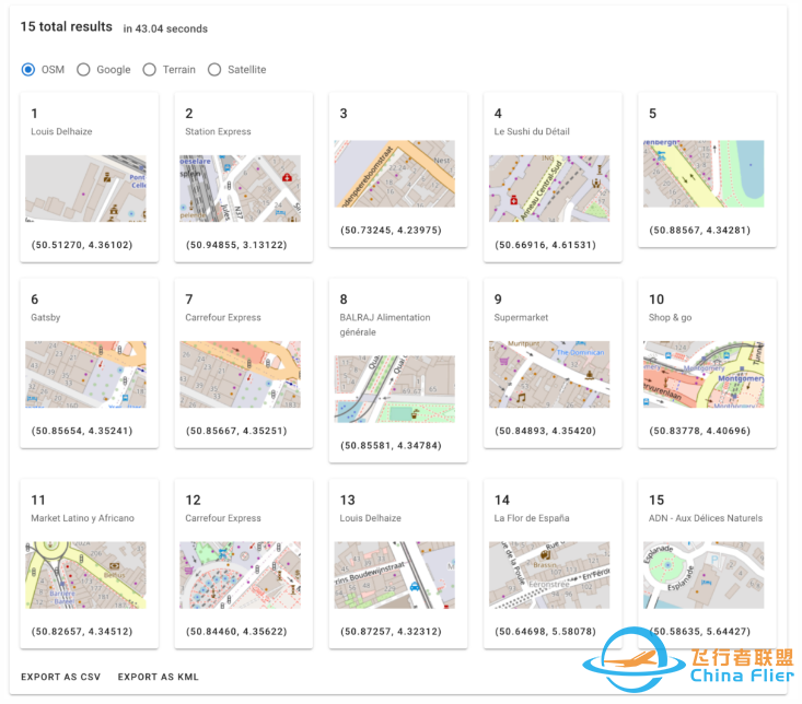 使用OpenStreetMap搜索工具查找地理位置-7477 