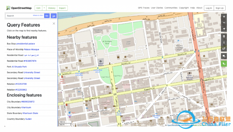 使用OpenStreetMap搜索工具查找地理位置-7773 