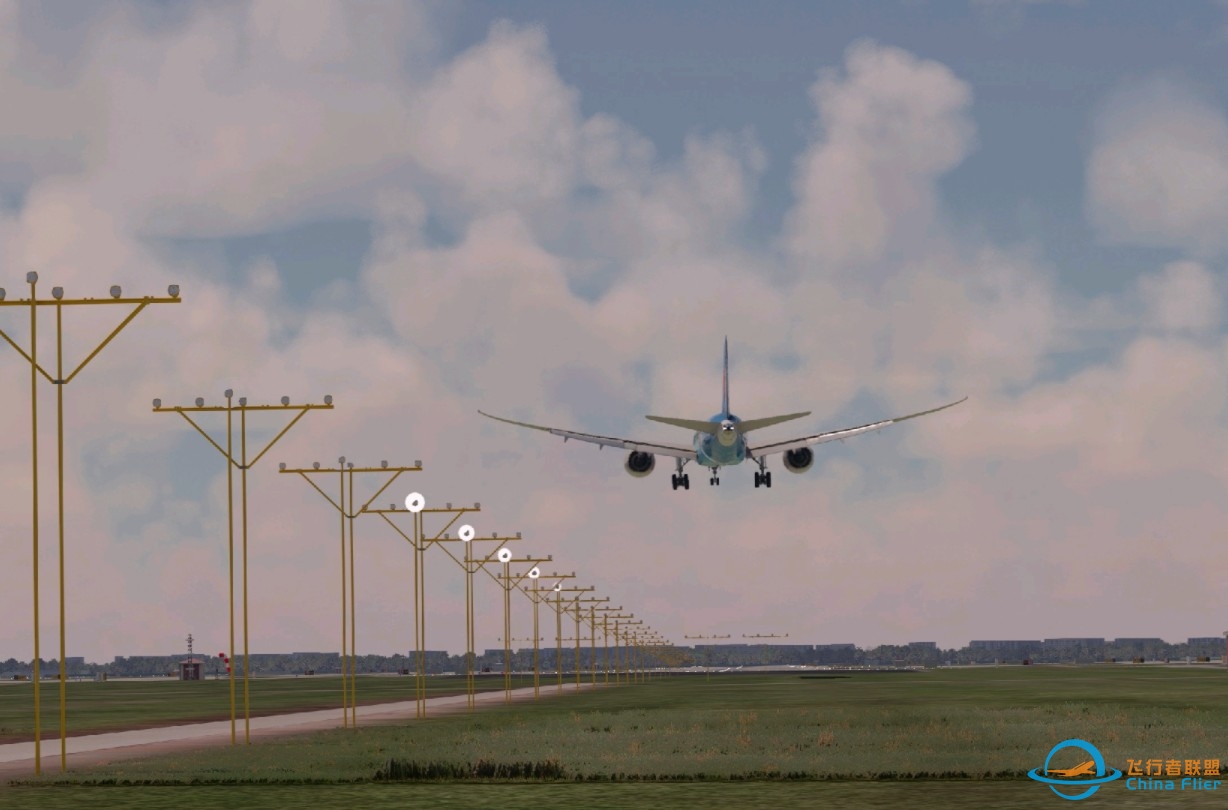 模拟飞行2020 B789 ZGGG-ZSPD 跑道17R进近-5013 