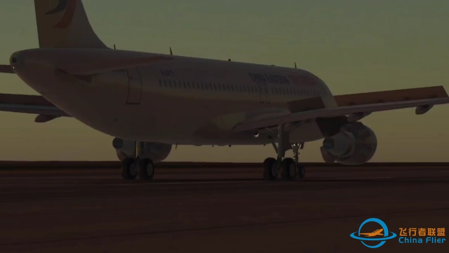 infinite flight东航a320落地张家界荷花-7157 