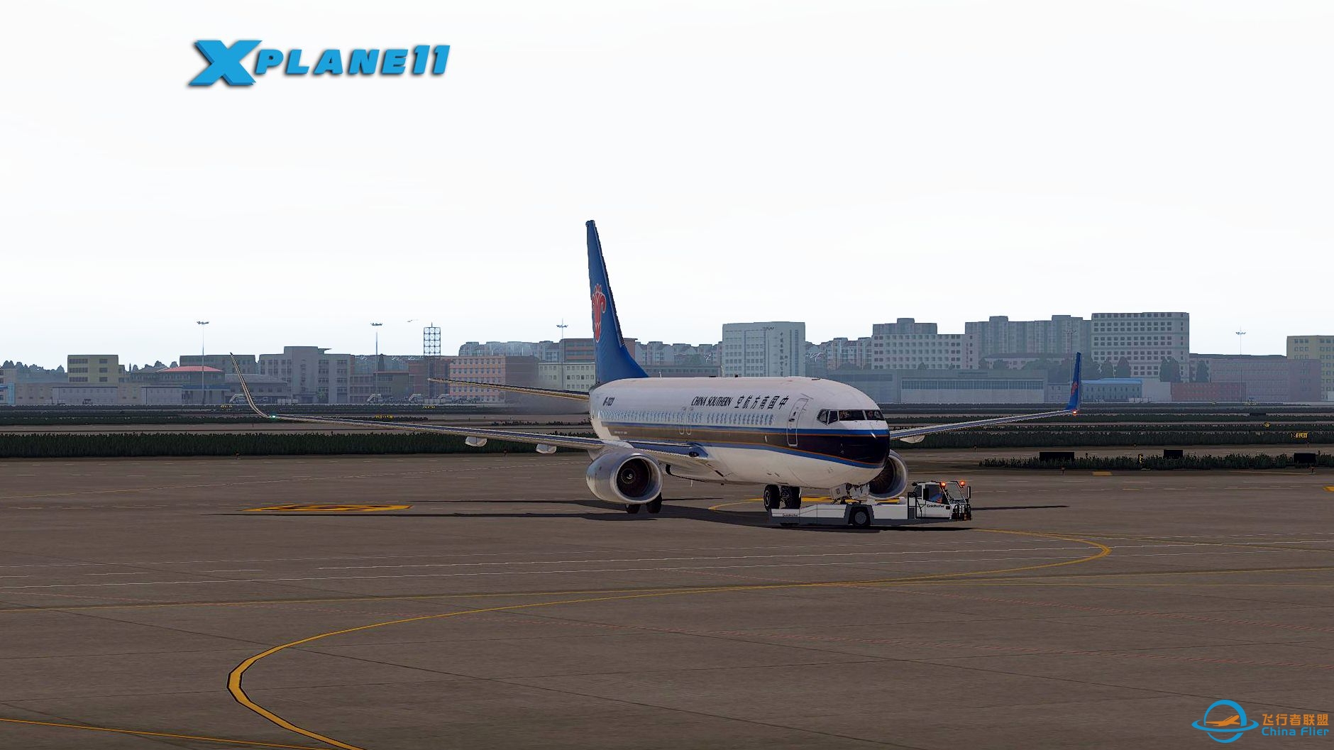 ZSSS→ZBAD 砰！ luB738 航线飞行 X-PLANE11-6532 