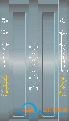 A320自动油门FMA方式指示空白的提示-2329 