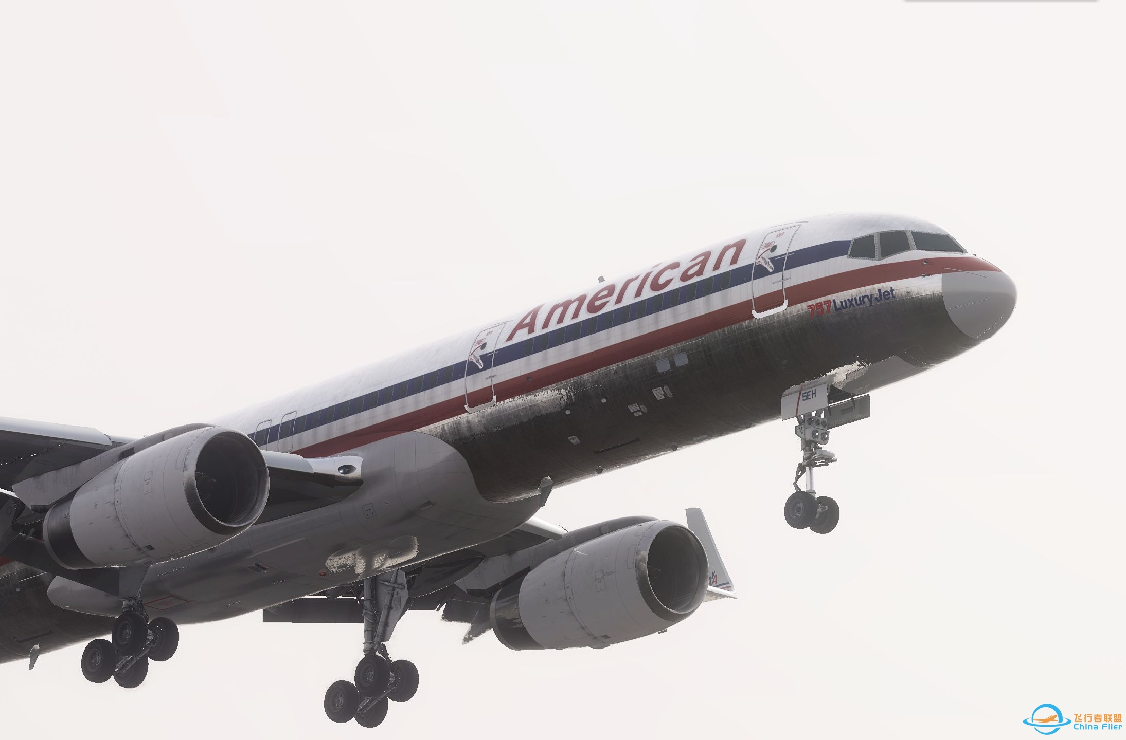 【Xplane12】这或许就是最优美的窄体机姿态.....-7615 