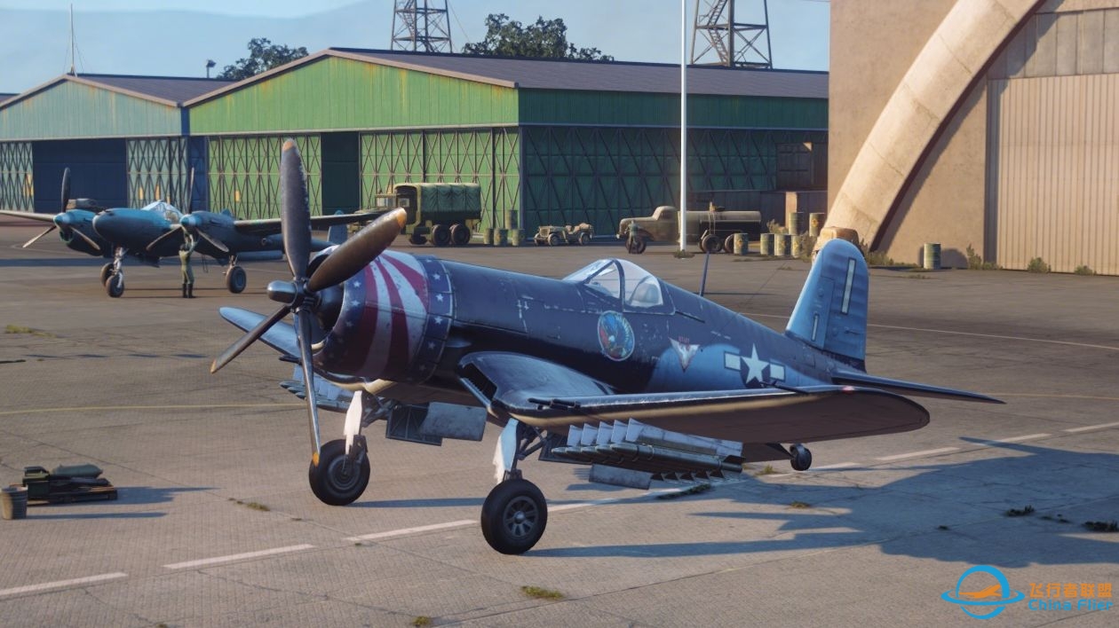 战机世界 第七级 高级战机 美国 XF4U-6, 没什么特点的机型-224 
