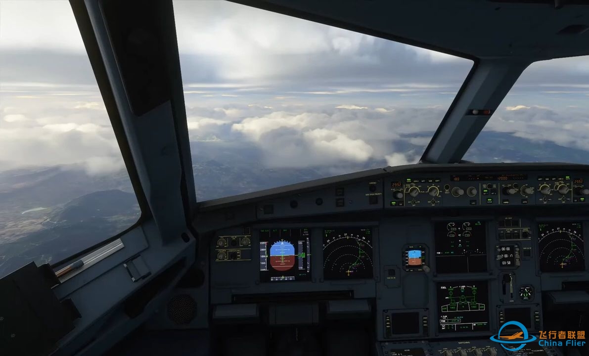 【第一人称助眠】MSFS2020驾驶舱飞行实况-2814 
