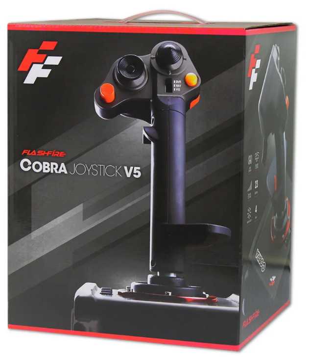 模拟飞行摇杆测评：Cobra Joystick V5-1538 