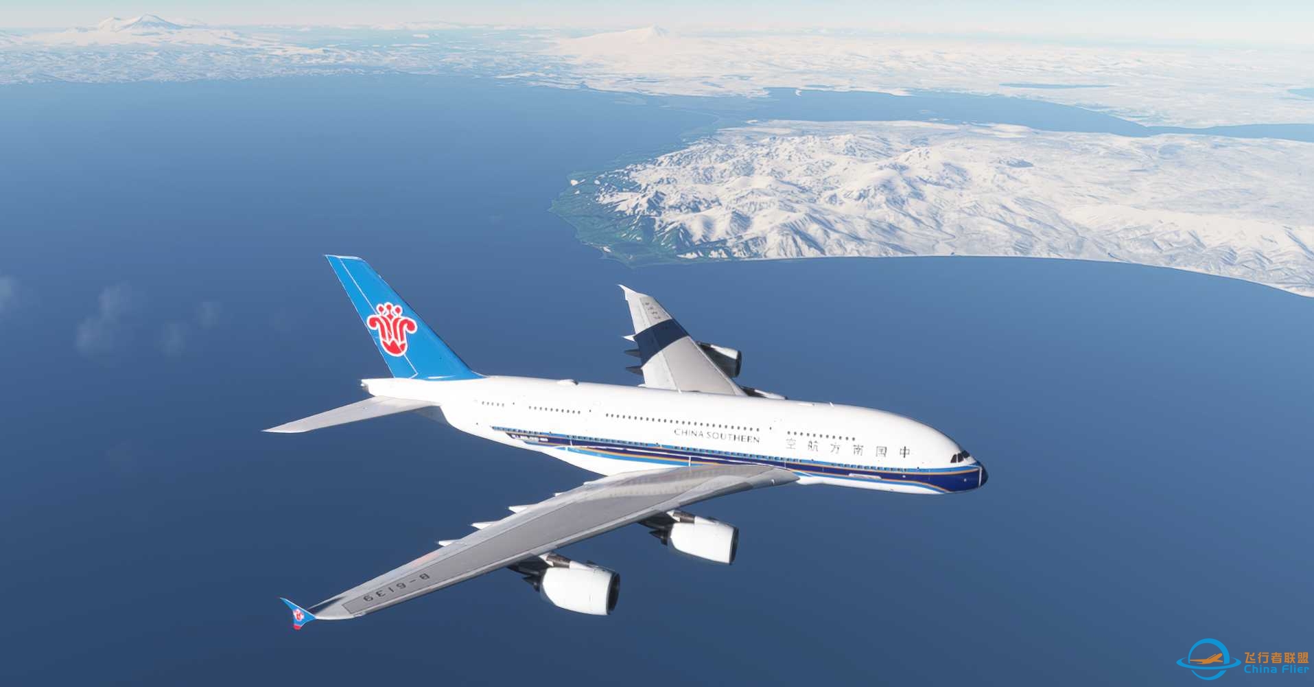 FBW南航大胖子A380飞行杂图-6507 