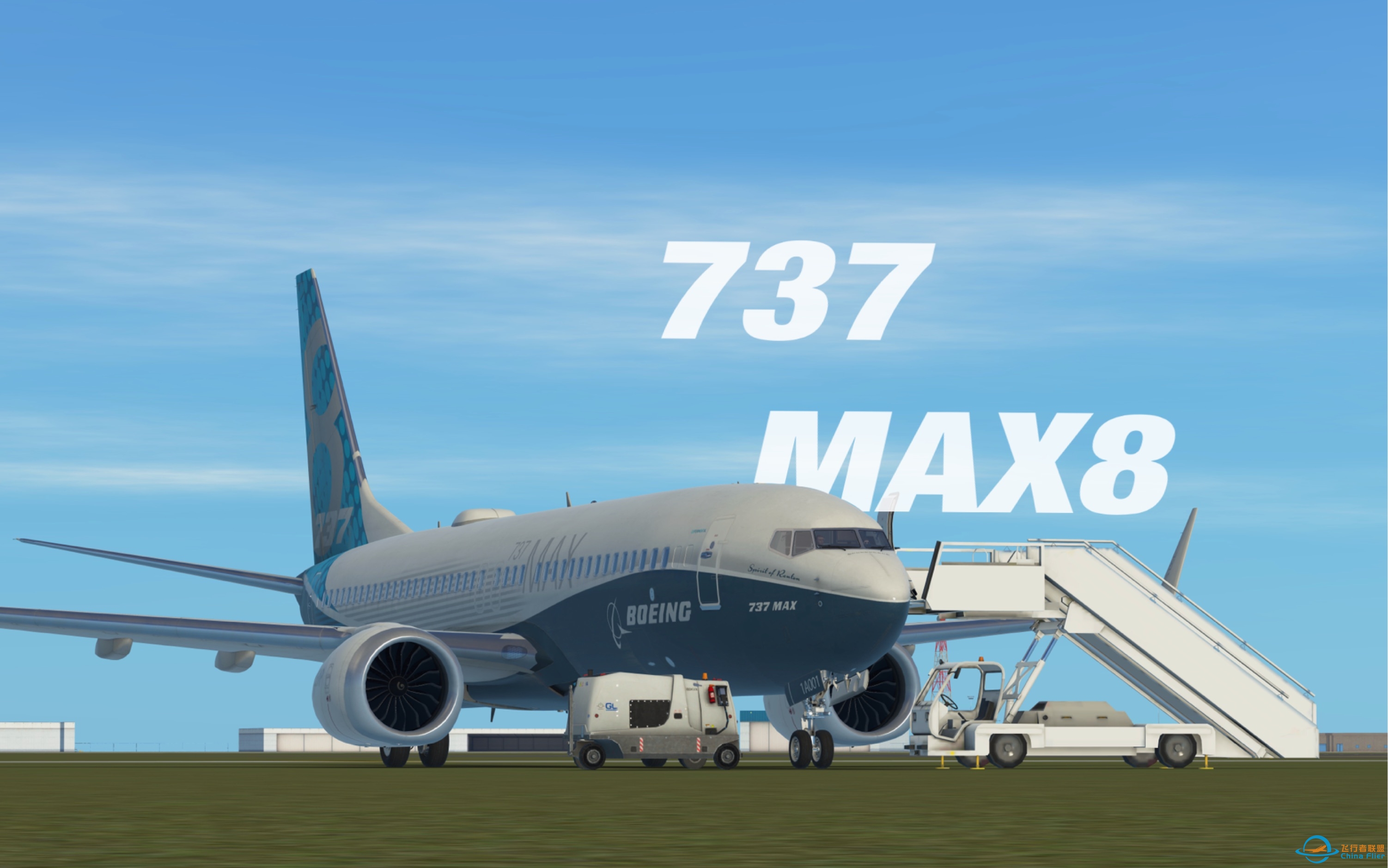 【infinite flight】救命！我的波音737max8飞出了屏幕！｜短剪-9901 