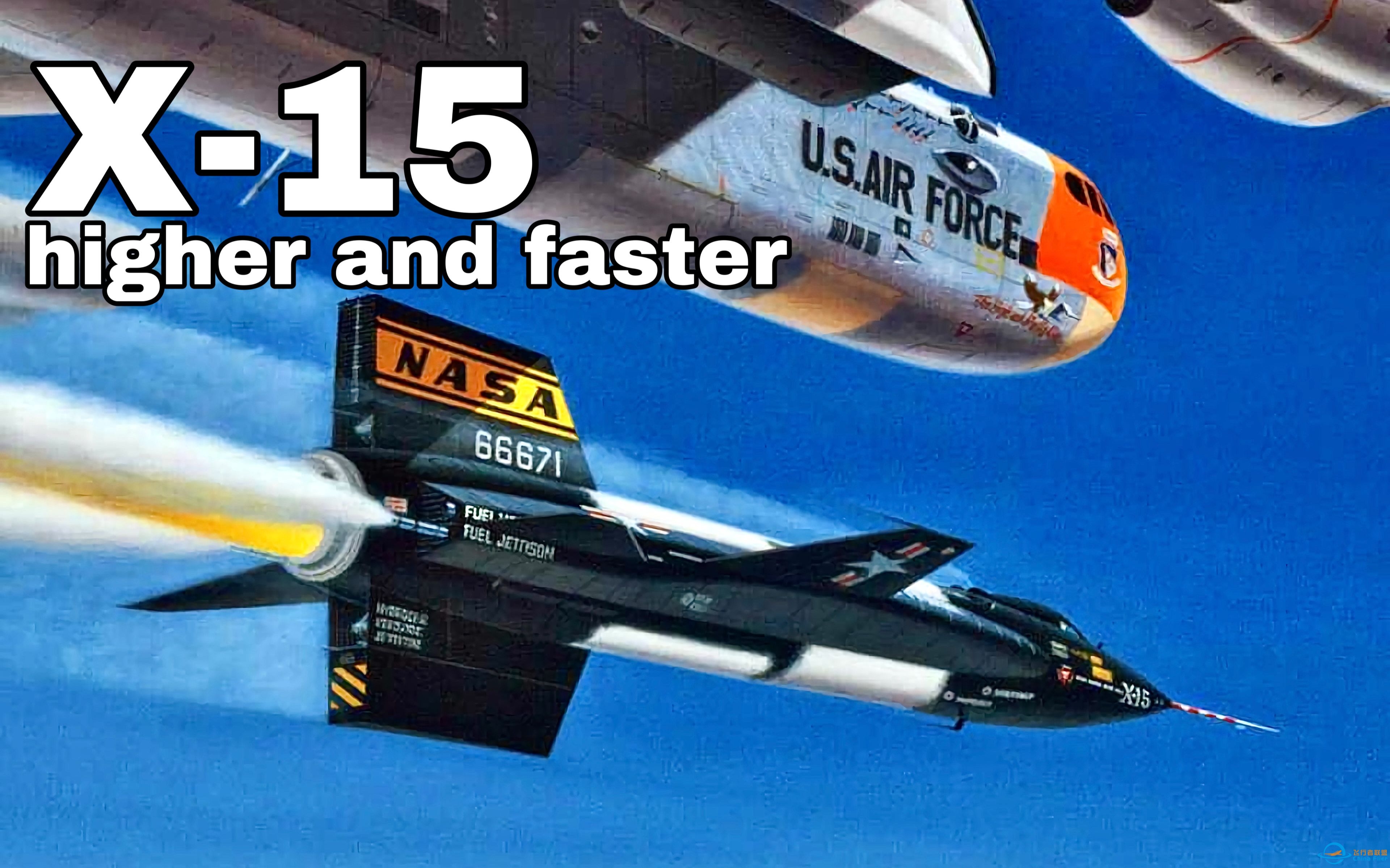[X] 更高更快, 飞向太空边界  北美 X-15 高空超音速试验飞机-1798 