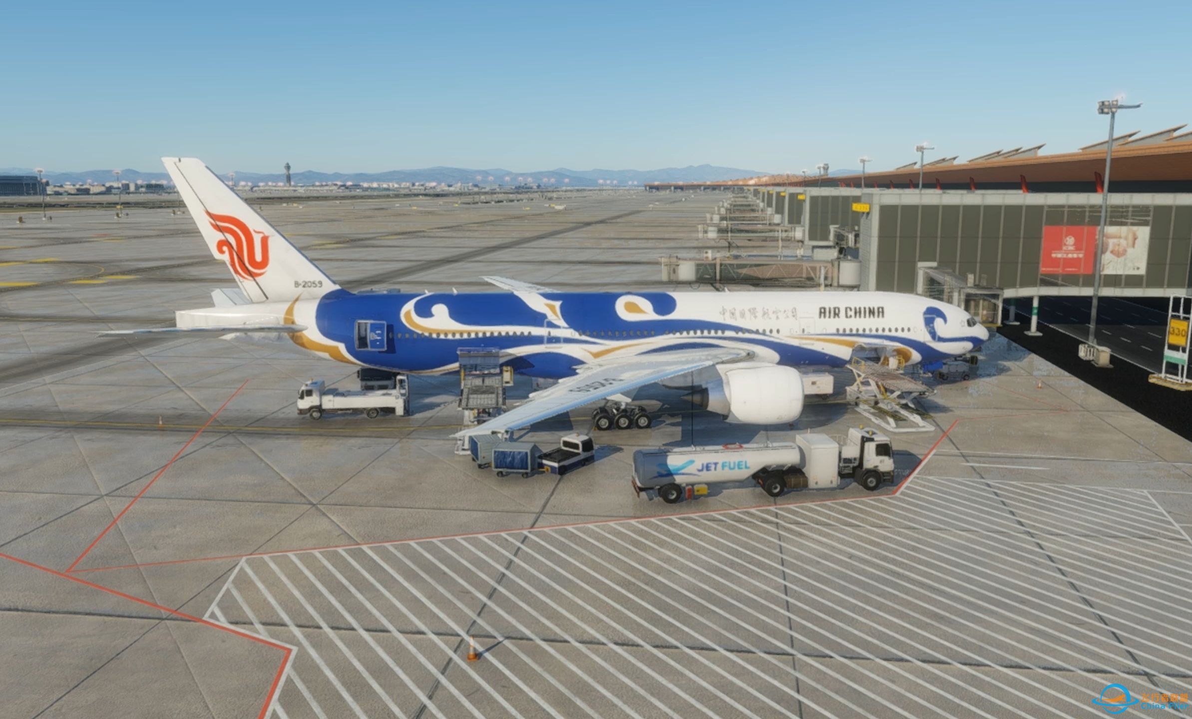 Xplane12航线记录之#北京首都(PEK)-喀什徕宁(KHG)-6629 