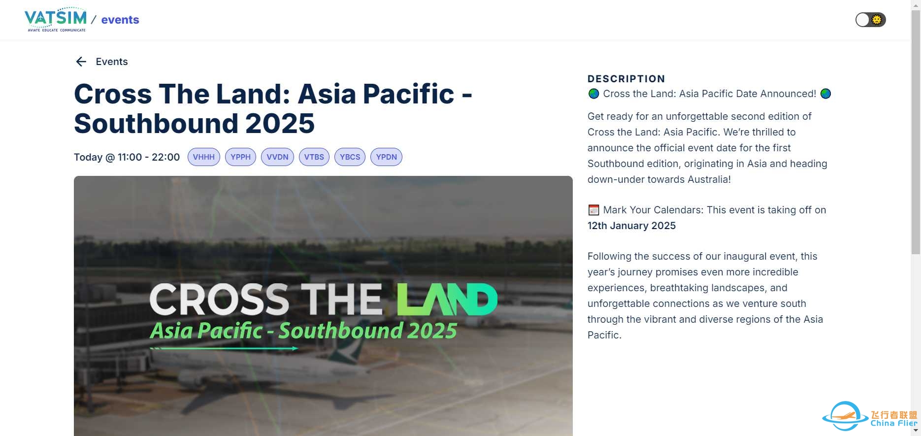 Cross The Land: Asia Pacific - Southbound 2025-6993 