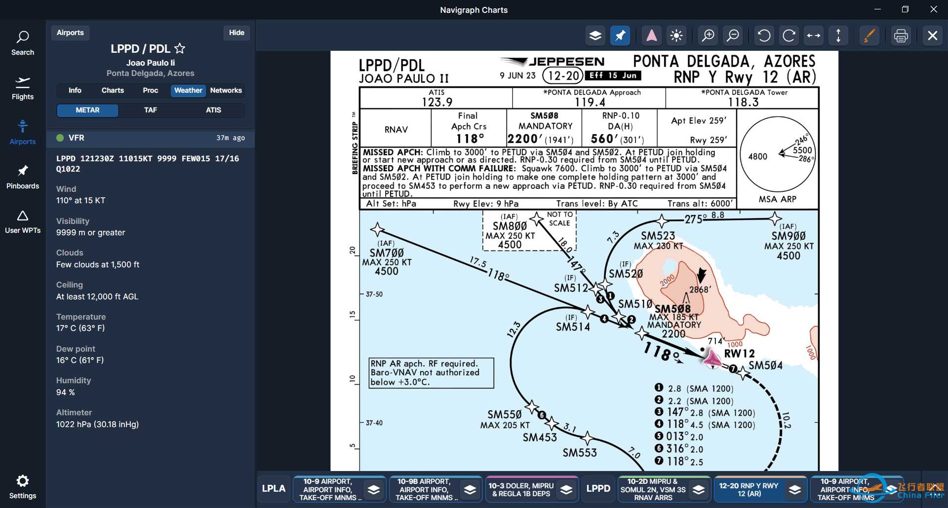 大家可以试试LPPD rnav12落地-5749 