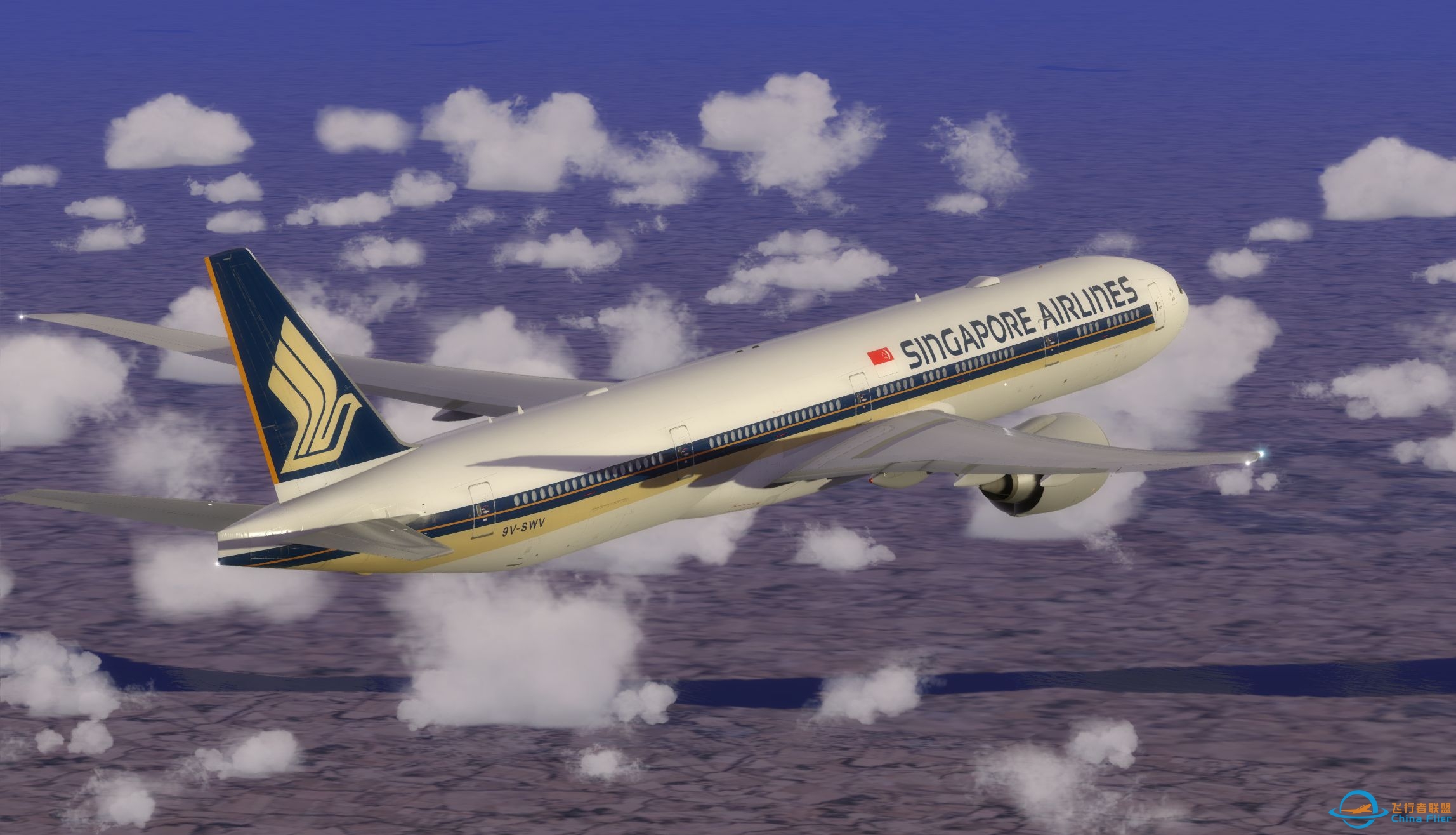 【P3DV4】PMDG B77W 上海浦东ZSPD ILS35R两脱落地-172 