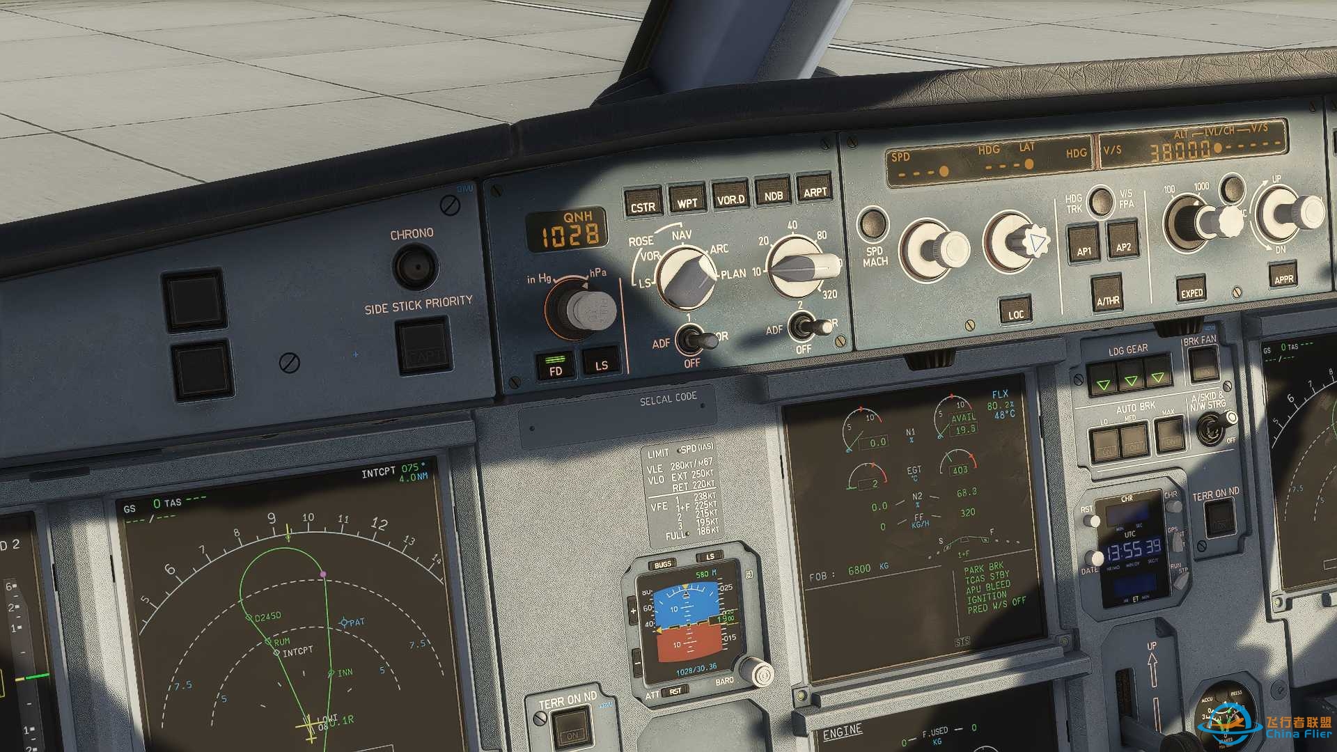 MSFS2024，阿尔卑斯滑雪季实时天气，A321neo，从LOWI到EGLL-8231 