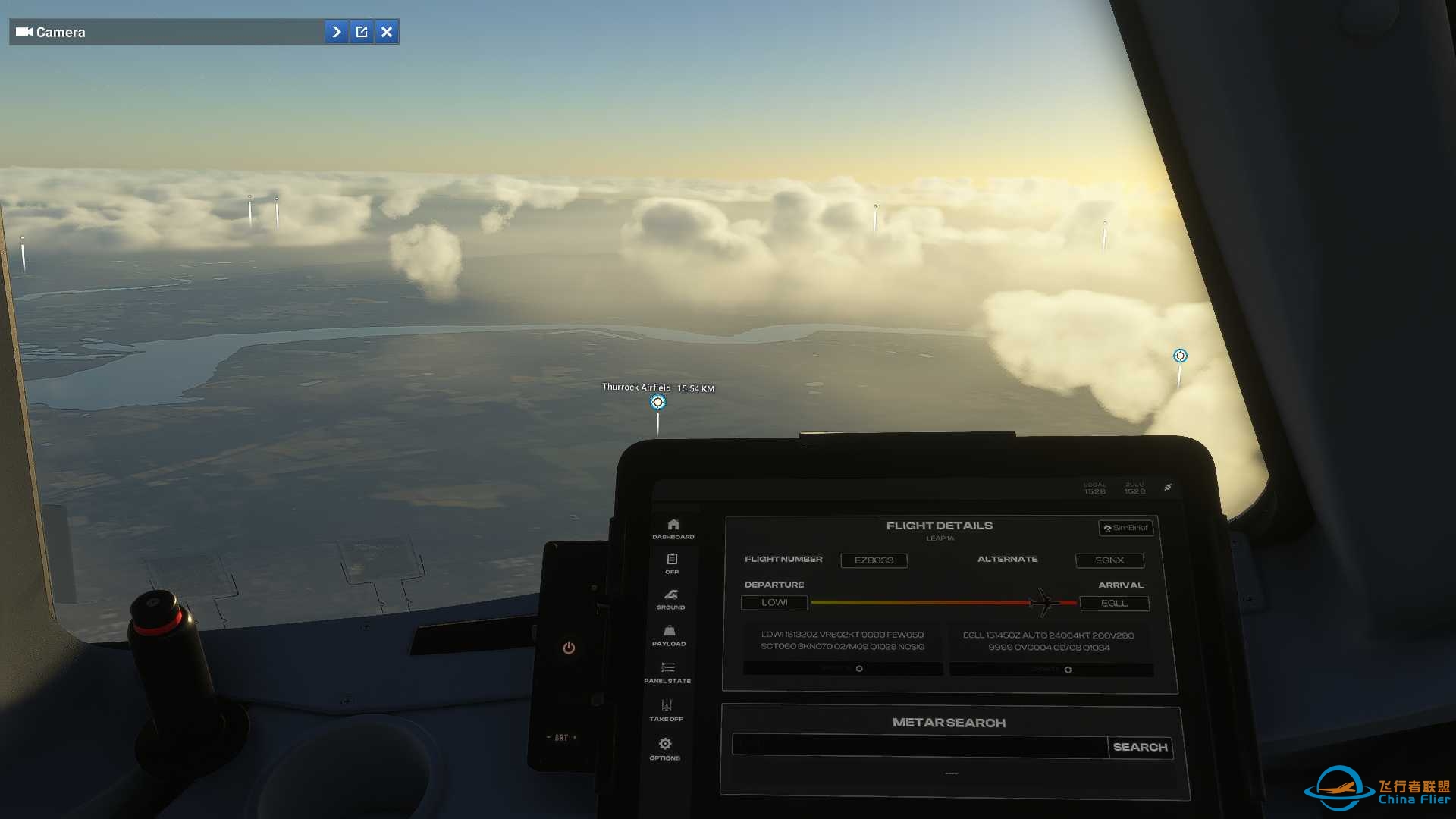 MSFS2024，阿尔卑斯滑雪季实时天气，A321neo，从LOWI到EGLL-2623 