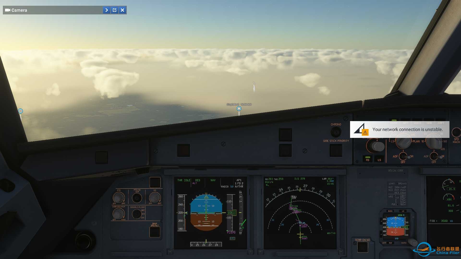 MSFS2024，阿尔卑斯滑雪季实时天气，A321neo，从LOWI到EGLL-8438 
