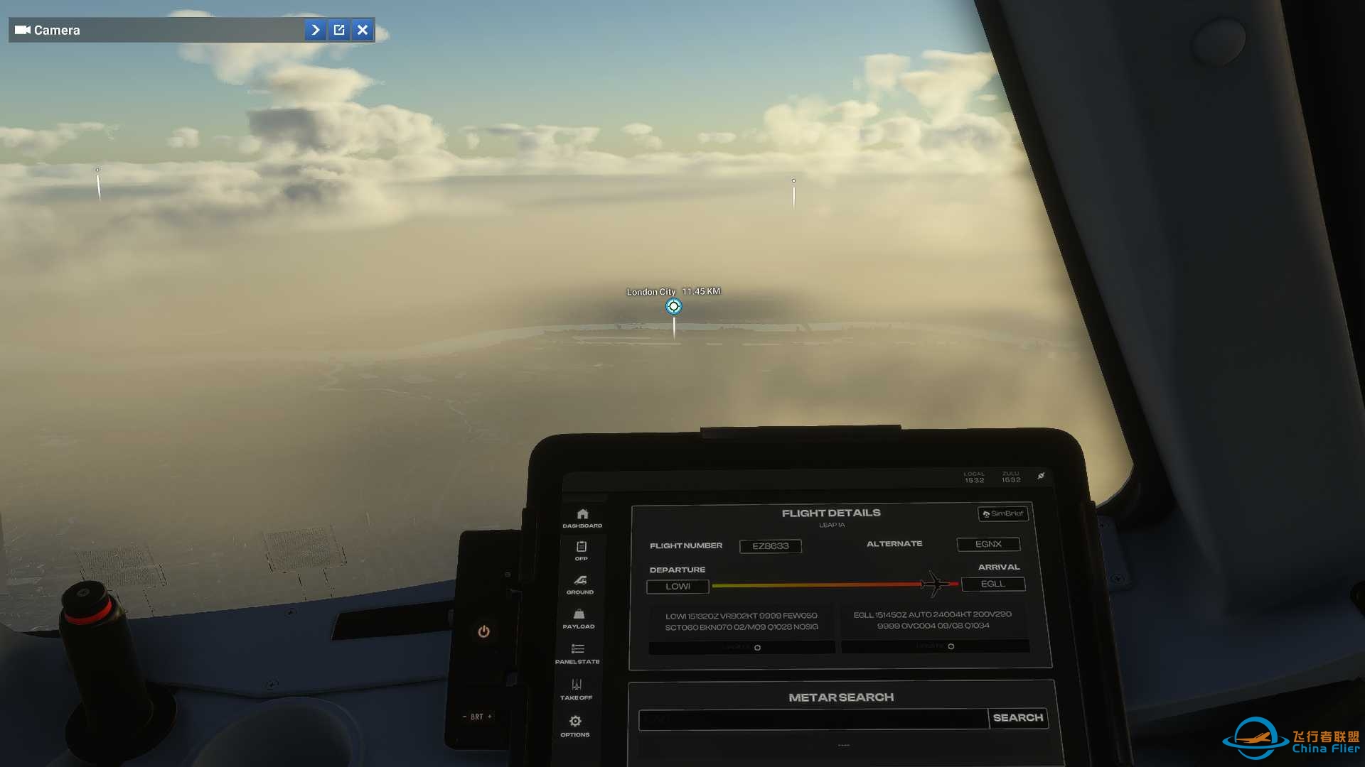 MSFS2024，阿尔卑斯滑雪季实时天气，A321neo，从LOWI到EGLL-1248 