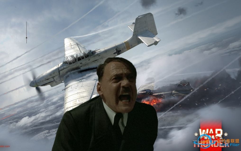 【战争雷霆】元首玩战争霆空战-9670 