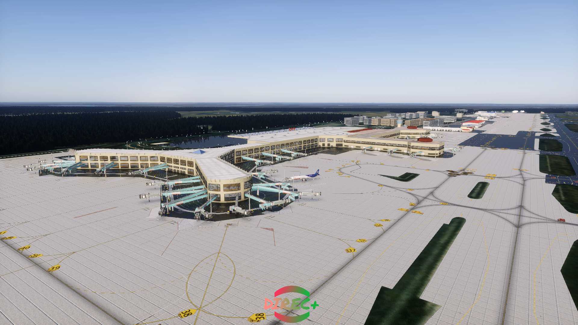 XPLANE12-哈尔滨太平国际机场预览-1117 