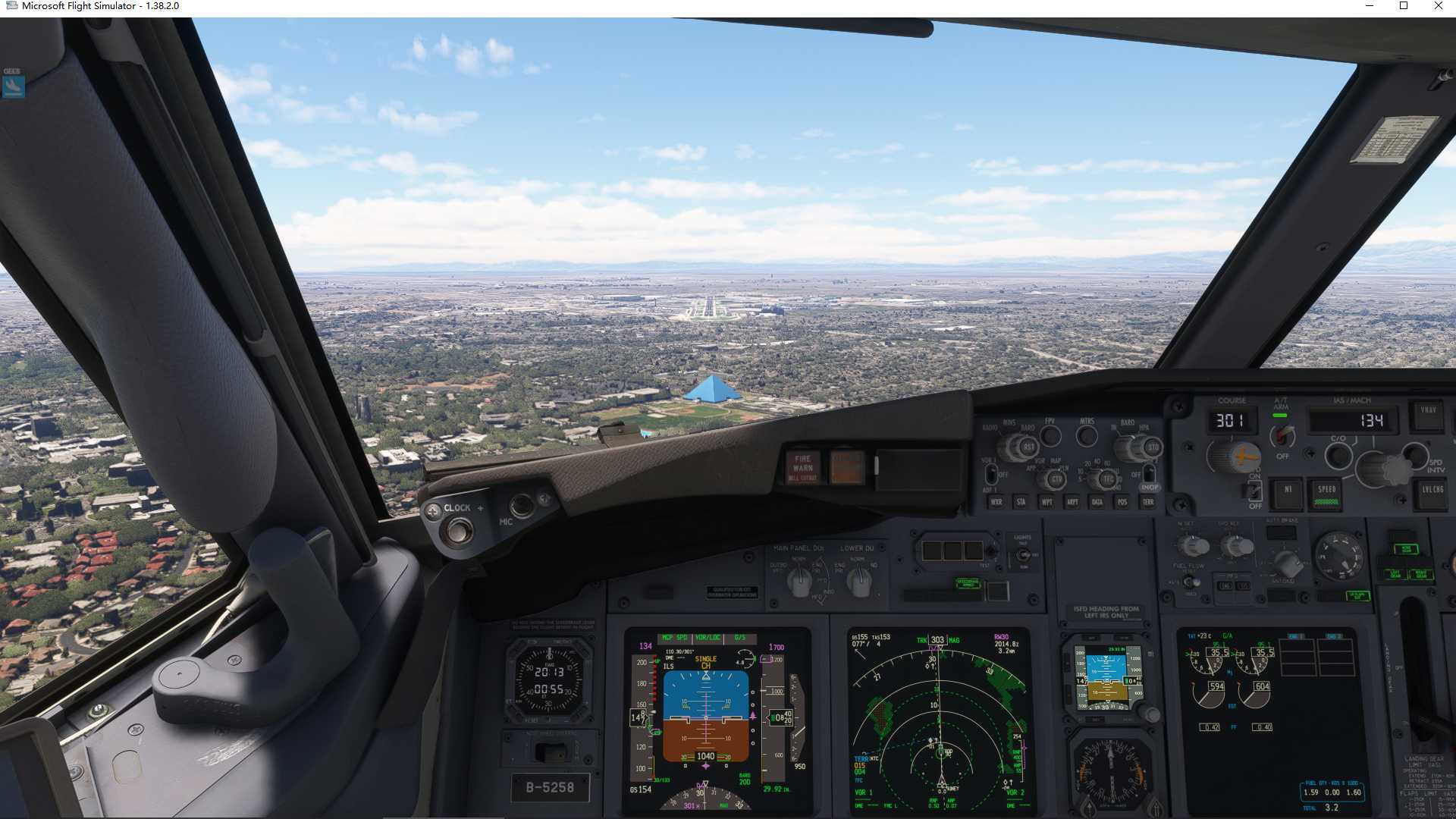 MSFS20   KSFO-----KLGB-7073 