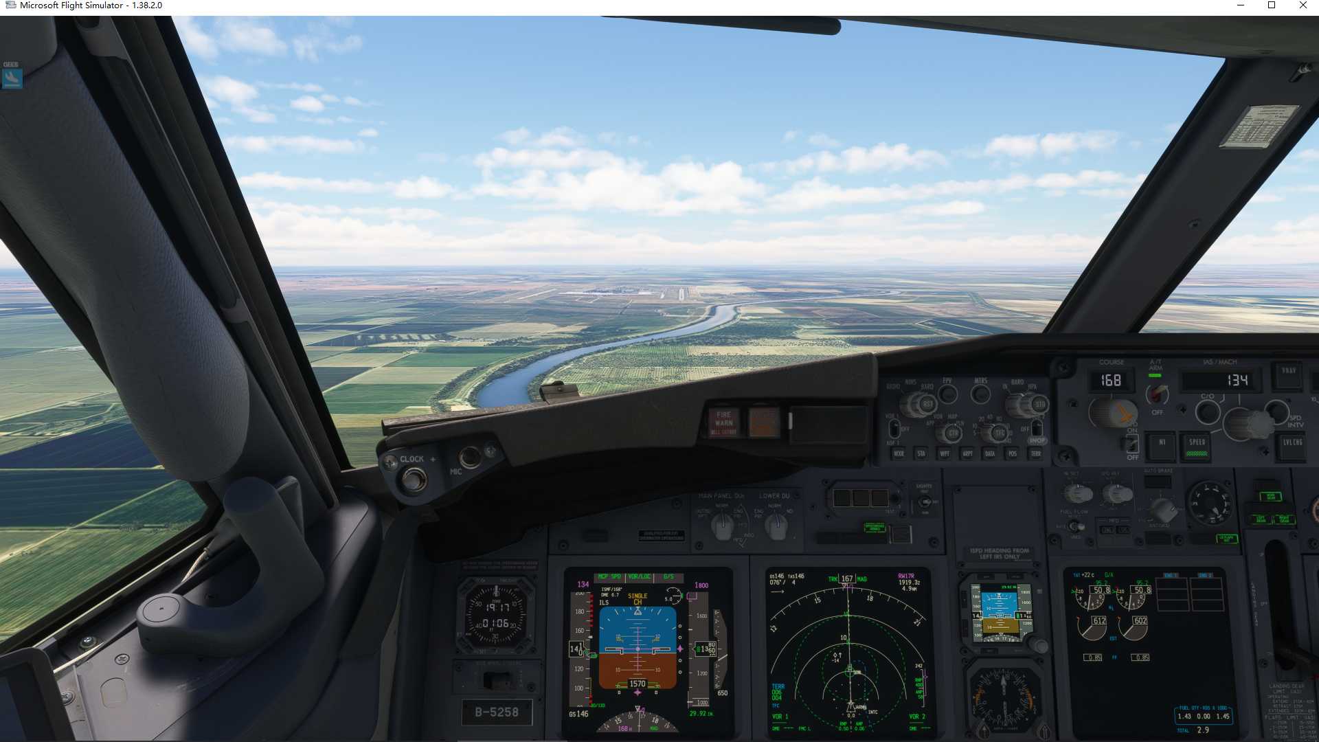 MSFS20   KLGB-----KSMF-9803 