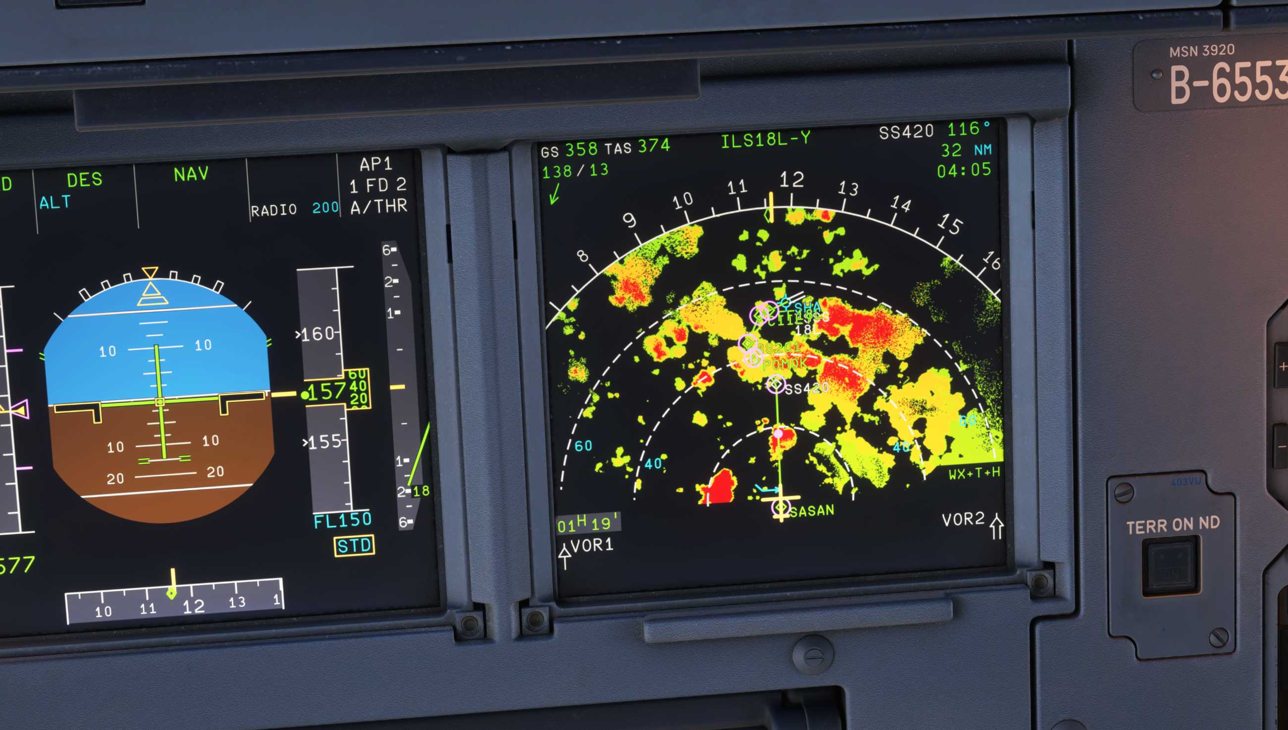 当【Fenix气象雷达更新】遇上台风【竹节草】-7339 