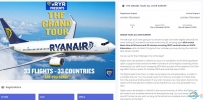 虚拟瑞安航空THE GRAND TOUR: ALL OVER EUROPE 33段航班 终于完结