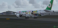 B777 EVA B16703 Kitty @ EPWA
