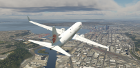 XPLANE11高画质西雅图飞行